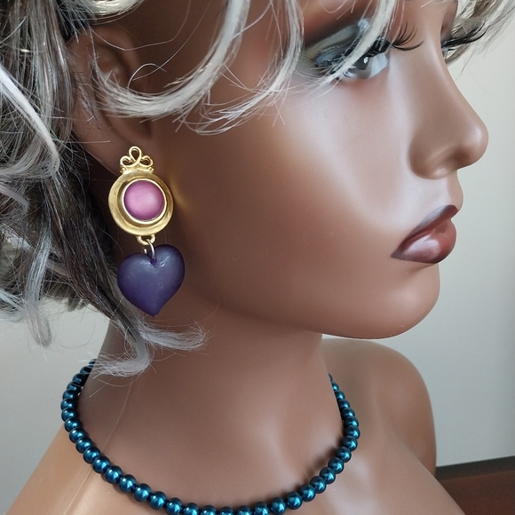 Elegant Blue and Silver Jewelry Set - Picture 11 of 16